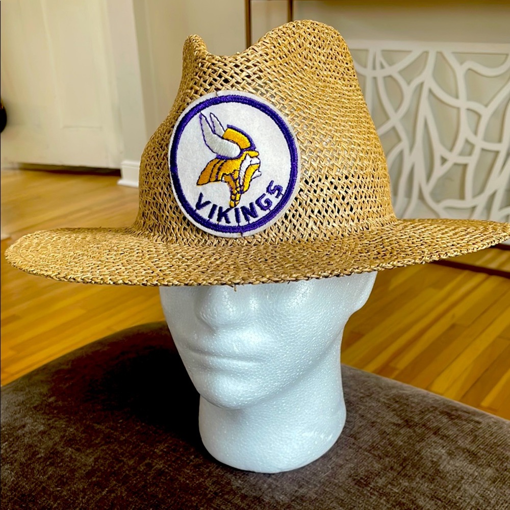 Vikings Straw Cowboy Hat